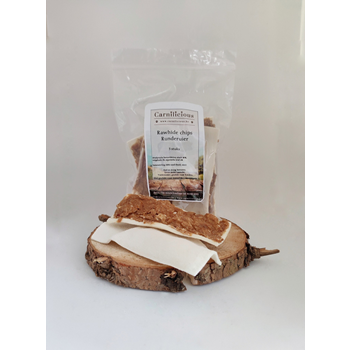 Carnilicious Rawhide Chips Runderuier 5 stuks