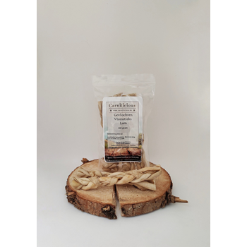 Carnilicious Vleessticks Lam Gevlochten 100gr