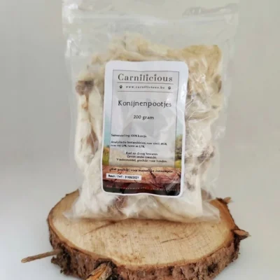 Carnilicious Konijnenpootjes 200gr
