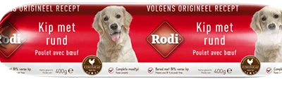 Rodi wordt met Kip & Rund (9 x 400gr)