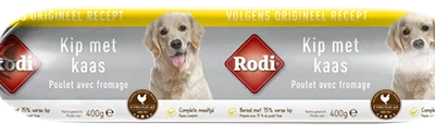 Rodi wordt met Kip & Kaas (9 x 400gr)