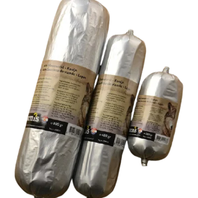 Carnis gestoomde worst Konijn  (12x800gr)