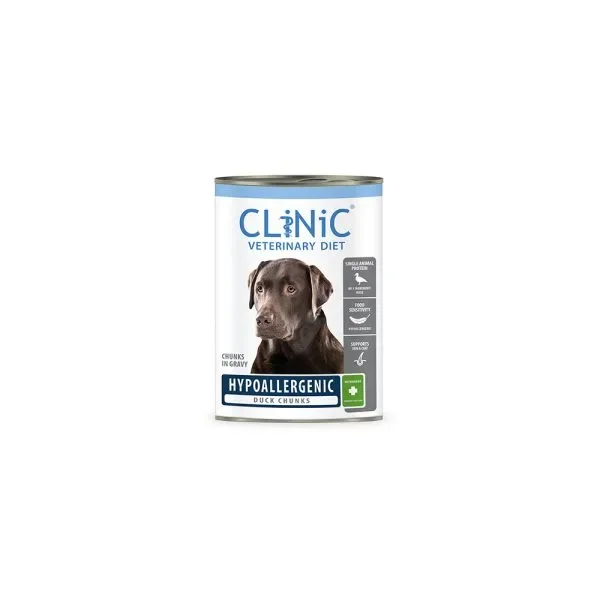 Clinic VD Hypoallergenic Duck Chunks (6x 415gr)