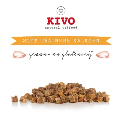 Kivo Soft Trainers Kalkoen 100gr