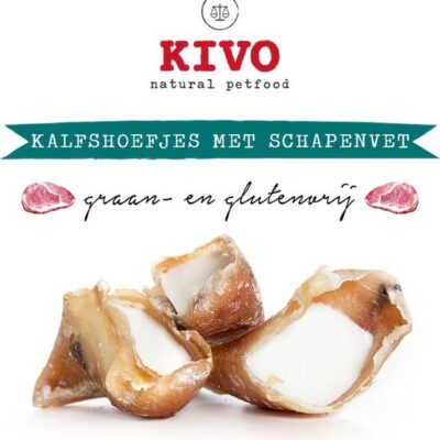 Kivo Kalfshoefjes met Schapenvet 3 stuks