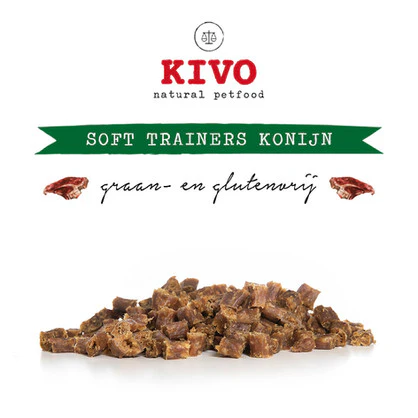 Kivo Soft Trainers Konijn 100gr